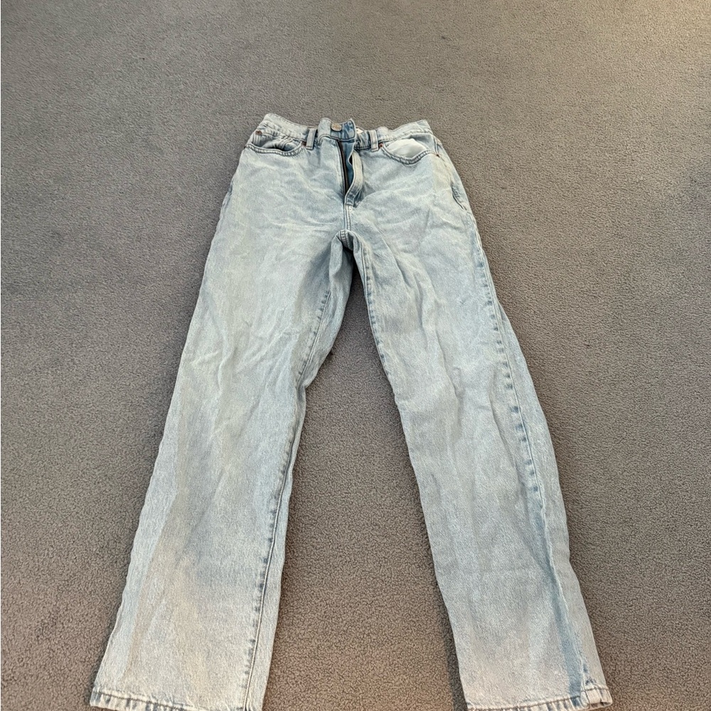 Garage Women's Light Blue Straight Leg Jeans